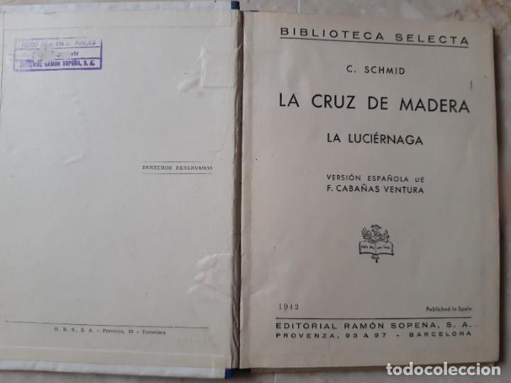 Libros de segunda mano: O60. La cruz de madera - Foto 2