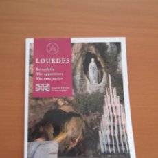 Libros de segunda mano: LIBRO DE LA VIRGEN DE LOURDES EN INGLES. Lote 306796608