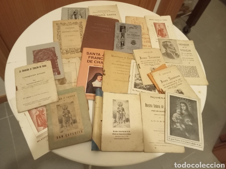 Libros de segunda mano: LOTE DE NOVENAS TEMAS RELIGIOSOS - Foto 2