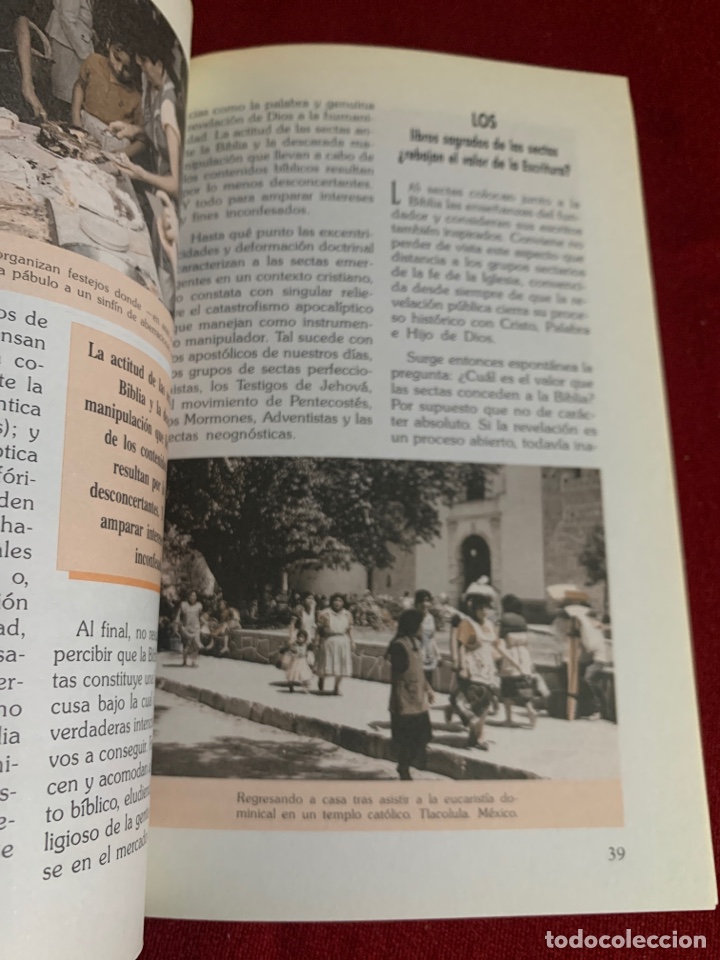 Libros de segunda mano: Biblia y sectas. Segundo Folgado. - Foto 6