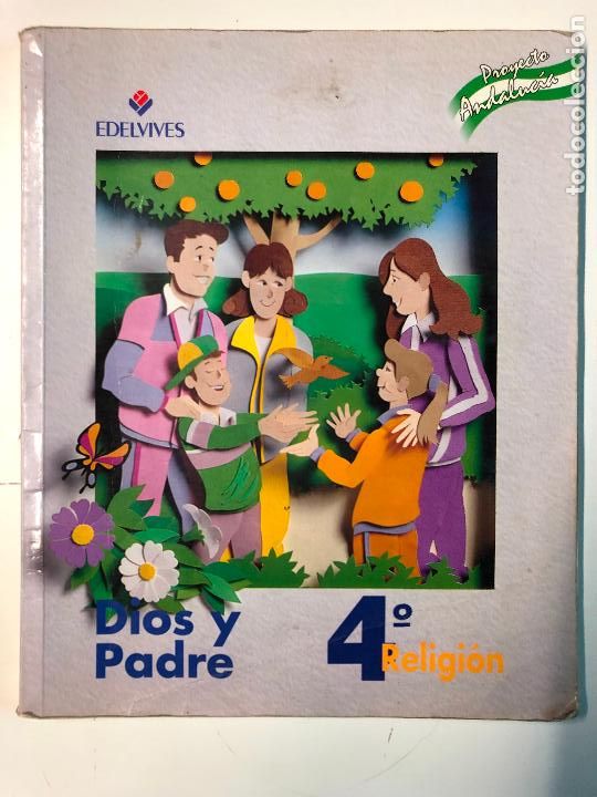 Libros de segunda mano: dios y padre 4 religion edelvives