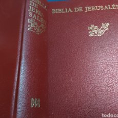 Libros de segunda mano: LA BIBLIA DE JERUSALÉN NUEVA EDICIÓN REVISADA DESCLEE DE BROUWER 1836 PÁGINAS. Lote 308719518