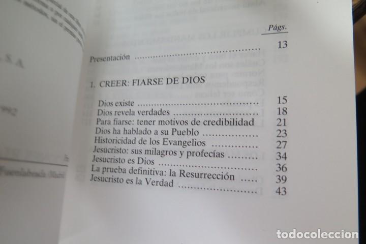Libros de segunda mano: Hablemos de la fe. Jesus Martinez Garc&iacute;a - Foto 2