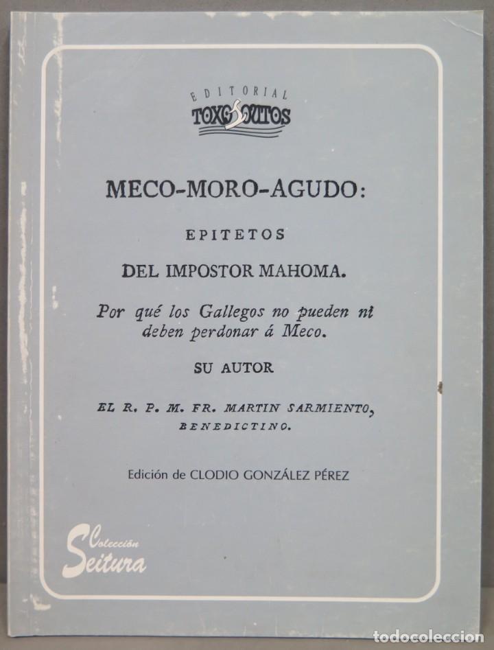 Libros de segunda mano: MECO-MORO-AGUDO. FR. SARMIENTO - Foto 1