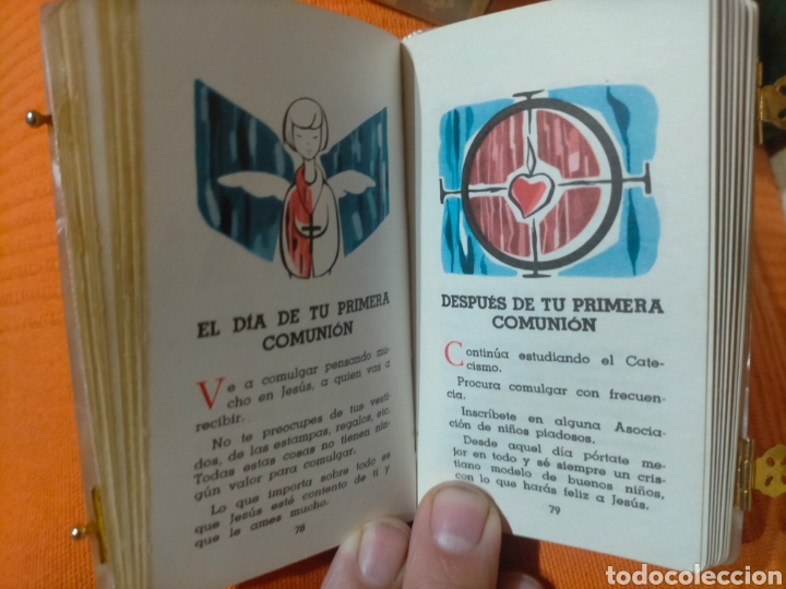Libros de segunda mano: LIBRO MI PRIMERA COMUNI&Oacute;N. NACARADO. ANTIGUO - Foto 7