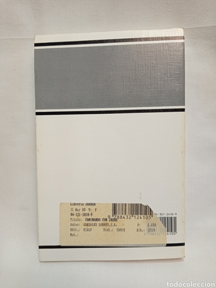 Libros de segunda mano: CAMINANDO CON JES&Uacute;S. GONZ&Aacute;LEZ LOBATO - Foto 2