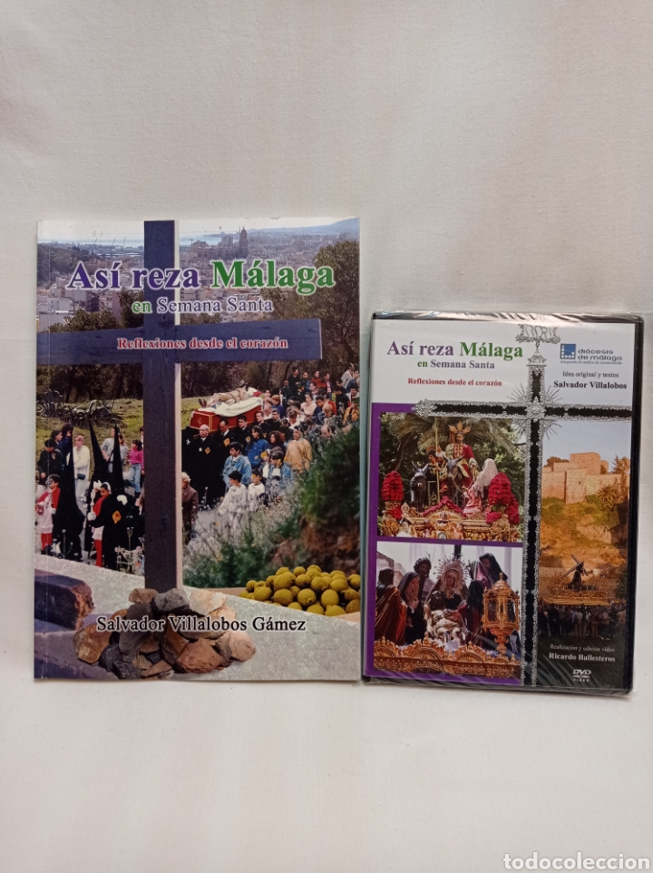 Libros de segunda mano: AS&Iacute; REZA M&Aacute;LAGA EN SEMANA SANTA LIBRO Y DVD PRECINTADO