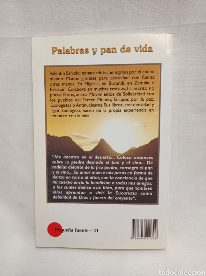 Libros de segunda mano: PALABRAS Y PAN DE VIDA .VALENT&Iacute;N SALVOLDI - Foto 2