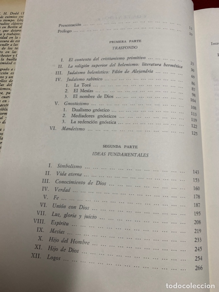 Libros de segunda mano: Interpretaci&oacute;n del cuarto Evangelio. C. H. Dodd. - Foto 4