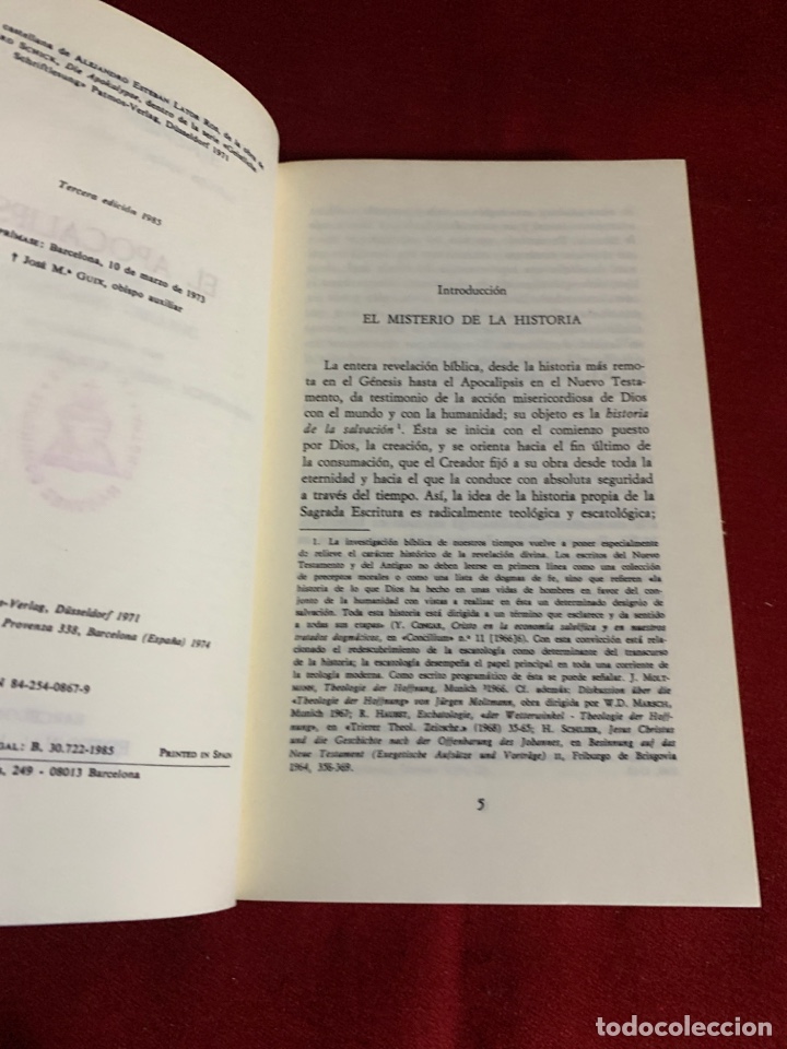 Libros de segunda mano: El apocalipsis. Eduard Schick - Foto 3