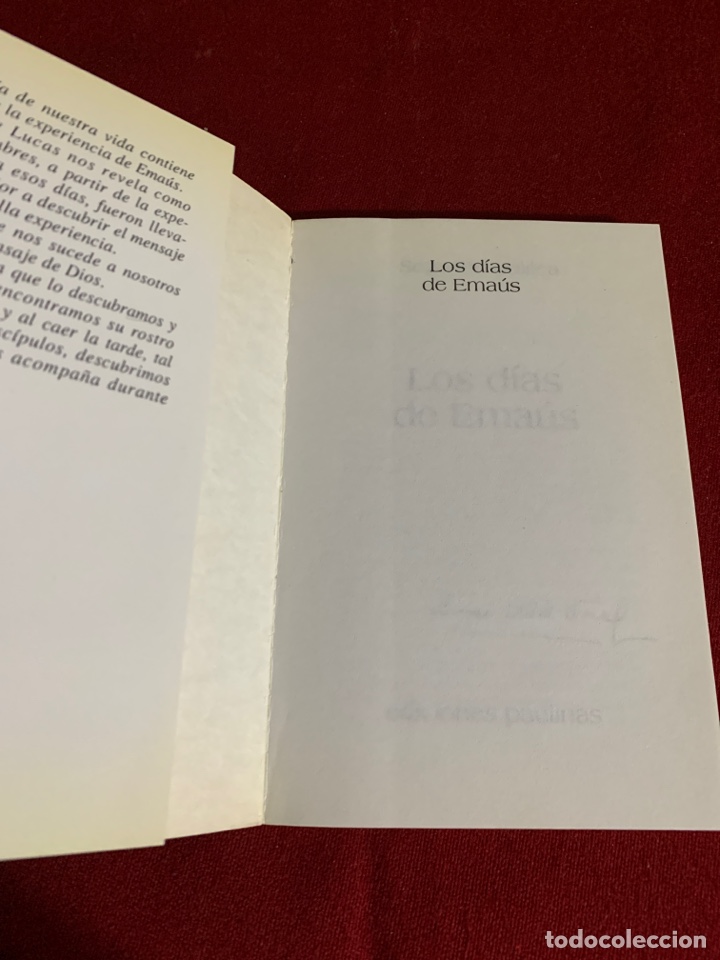 Libros de segunda mano: Los d&iacute;as de Ema&uacute;s. Segundo Galilea. - Foto 3