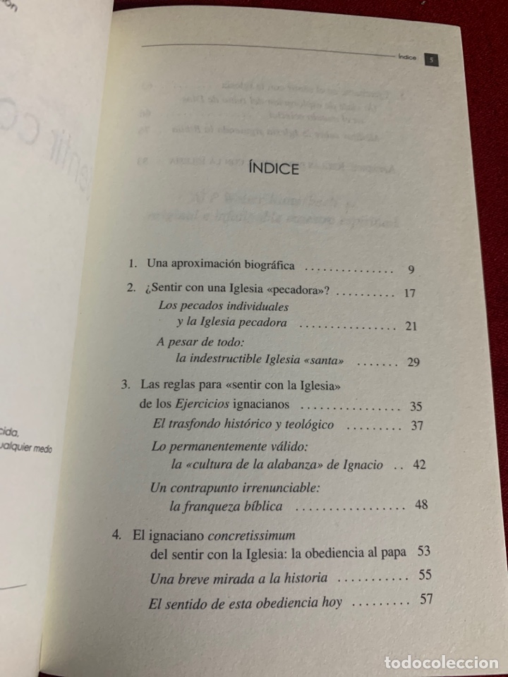 Libros de segunda mano: Sentir con la Iglesia. Medard Kehl. - Foto 4