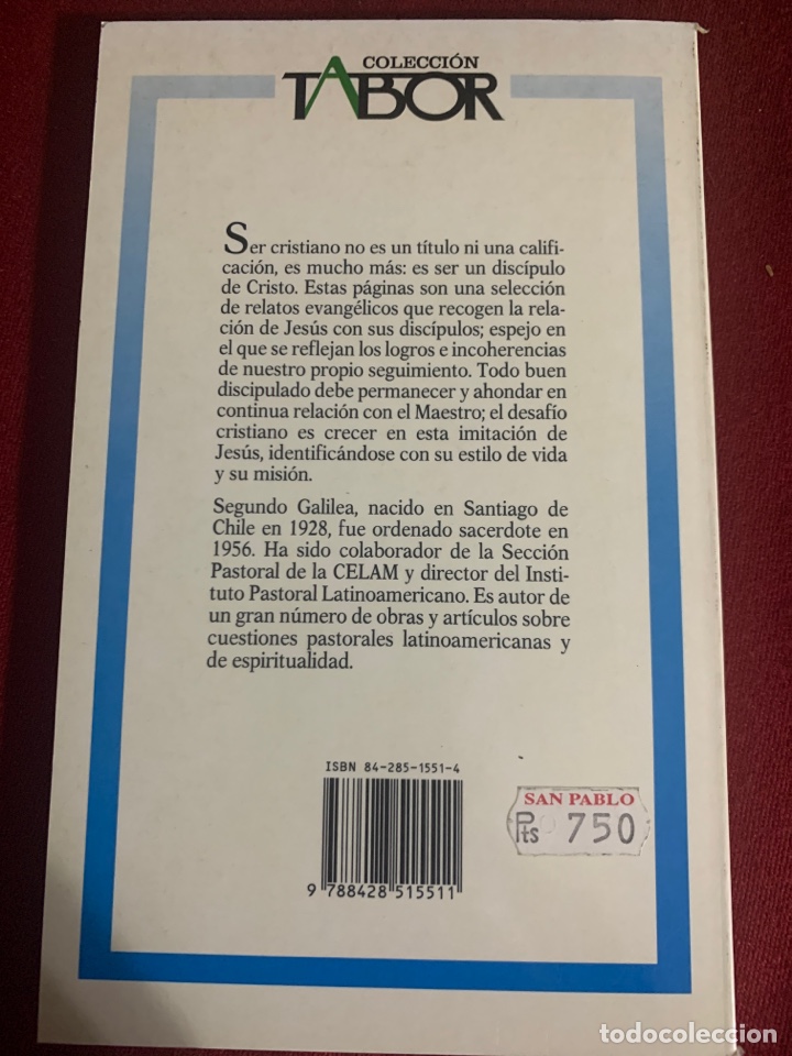 Libros de segunda mano: El discipulado cristiano. Segundo Galilea. - Foto 2