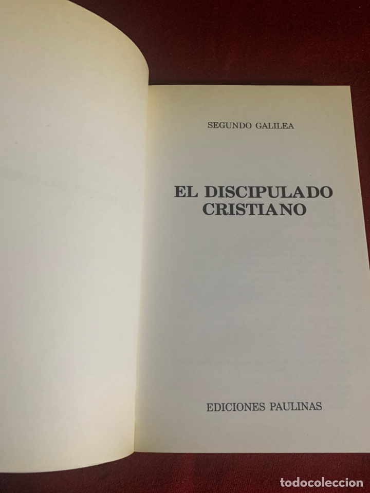 Libros de segunda mano: El discipulado cristiano. Segundo Galilea. - Foto 4