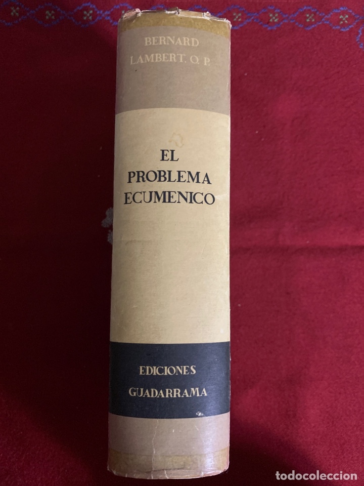 Libros de segunda mano: El problema ecum&eacute;nico. Bernard Lambert. - Foto 2