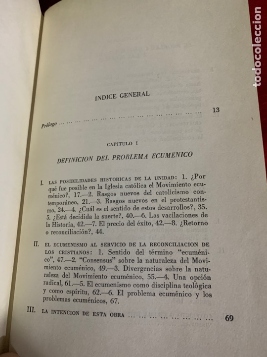 Libros de segunda mano: El problema ecum&eacute;nico. Bernard Lambert. - Foto 6