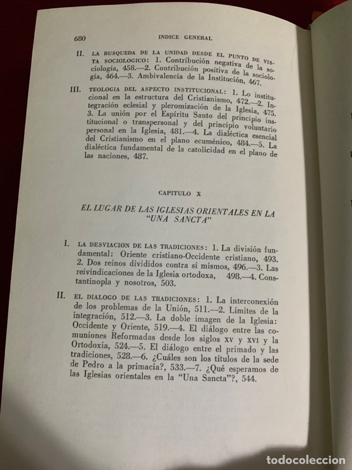 Libros de segunda mano: El problema ecum&eacute;nico. Bernard Lambert. - Foto 11