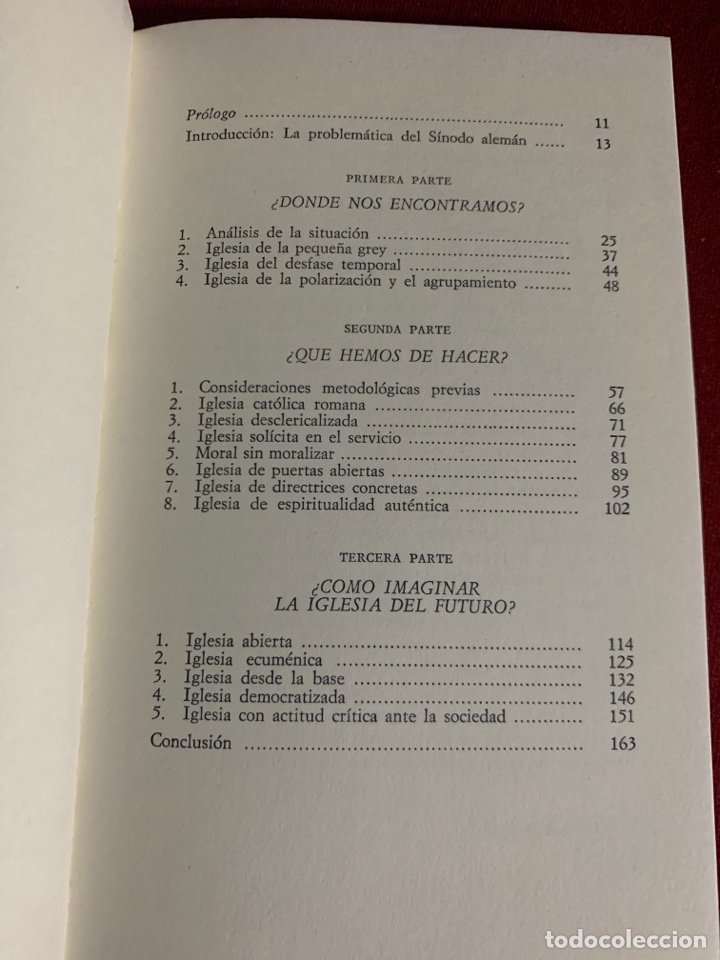 Libros de segunda mano: Cambio estructural de la Iglesia. Karl Rahner. - Foto 5