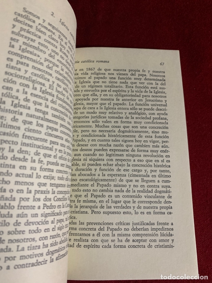 Libros de segunda mano: Cambio estructural de la Iglesia. Karl Rahner. - Foto 6