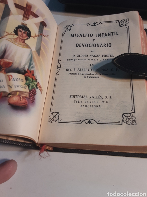 Libros de segunda mano: Misalito infantil y devocionario - D. Eloino Nacar Fuster - 1960