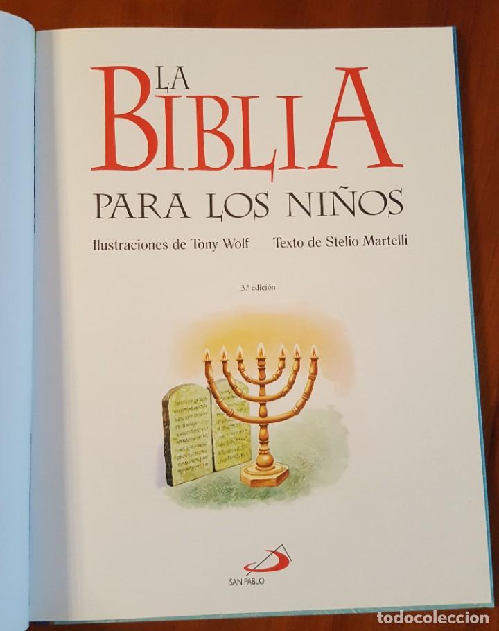 Libros de segunda mano: La Biblia para los ni&ntilde;os - Foto 3