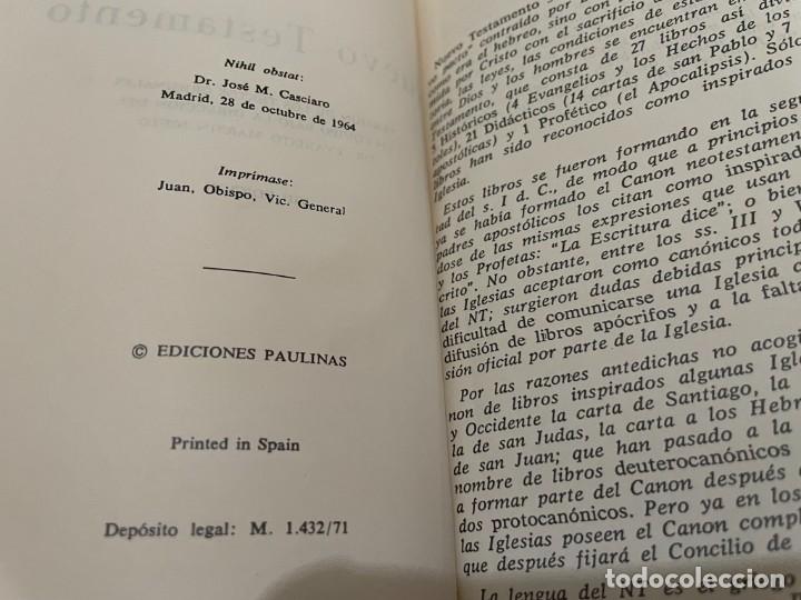 Libros de segunda mano: NUEVO TESTAMENTO EDICIONES PAULINAS - Foto 2
