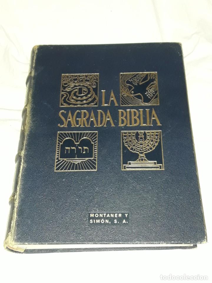 Libros de segunda mano: La Sagrada Biblia I Tomo Montaner y Sim&oacute;n S. A. a&ntilde;o 1961