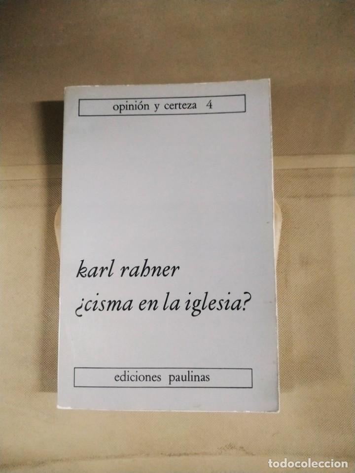 Libros de segunda mano: &iquest;Cisma en la Iglesia? - Karl Rahner. Paulinas - Foto 1