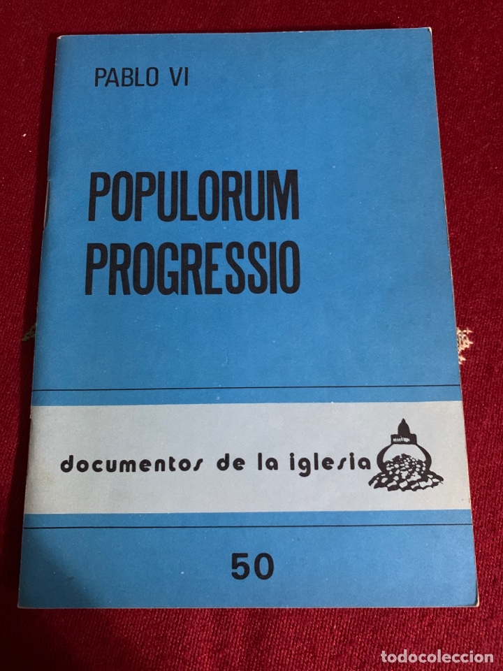 Populorum Progressio. Carta Encíclica De S. S. - Comprar Libros De ...