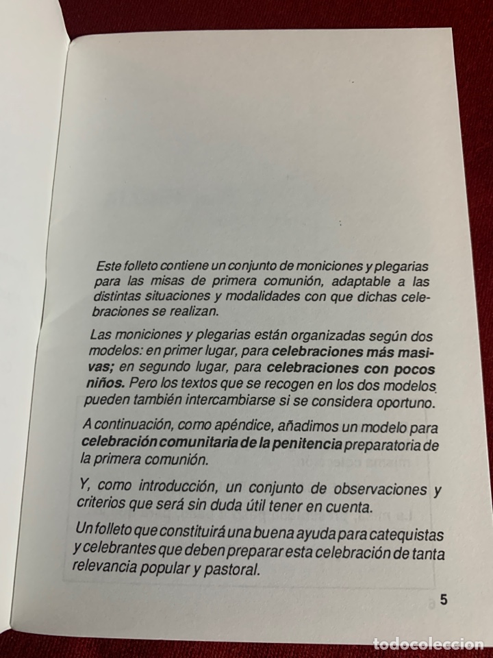 Libros de segunda mano: Primera comuni&oacute;n. Josep Lligadas. - Foto 4