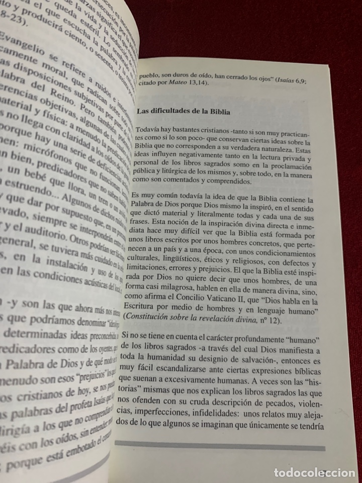 Libros de segunda mano: La escucha de la Palabra. Joan Llopis. - Foto 5