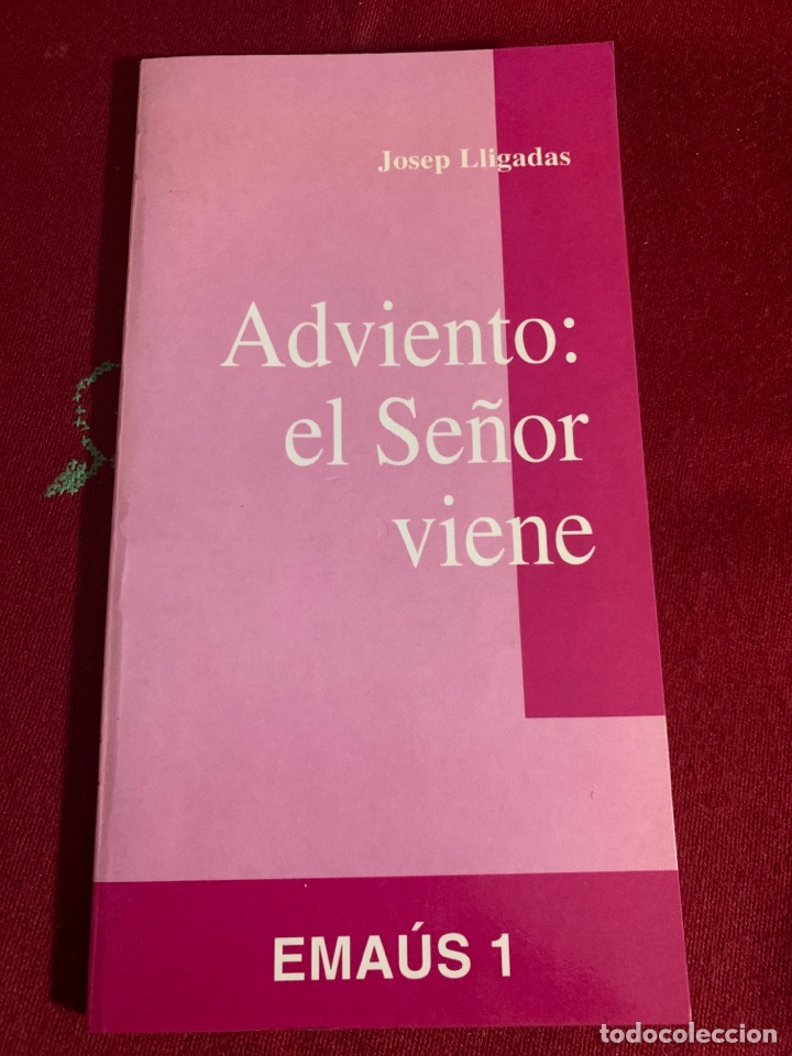 Libros de segunda mano: Adviento: el Se&ntilde;or viene. Josep Lligadas. - Foto 1