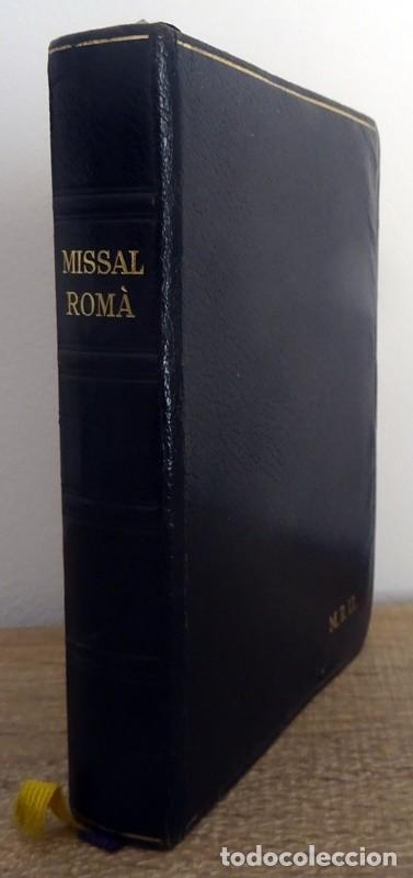 Libros de segunda mano: MISSAL ROM&Agrave; COMPLET I DEVOCIONARI - Foto 1