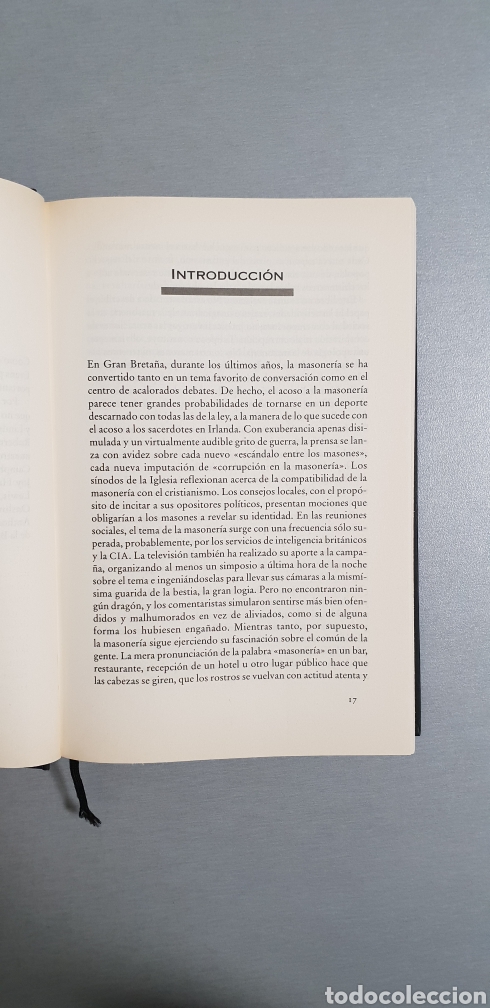 Libros de segunda mano: MASONES Y TEMPLARIOS, MICHAEL BAIGENT / RICHARD LEIGH (C&Iacute;RCULO DE LECTORES, 2004) - Foto 3