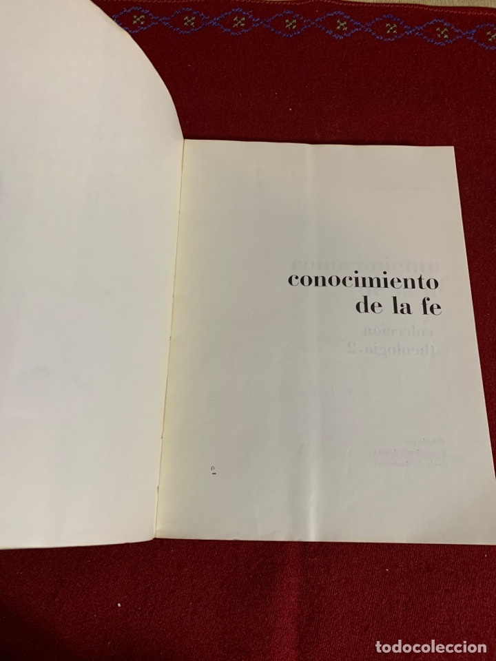 Libros de segunda mano: Conocimiento de la fe. Nicolas Dunas. - Foto 4