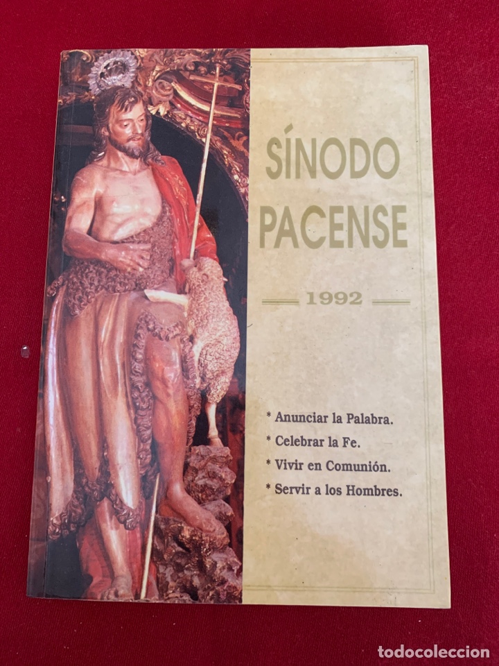 Libros de segunda mano: Constituciones del S&iacute;nodo Pacense de 1992. - Foto 1