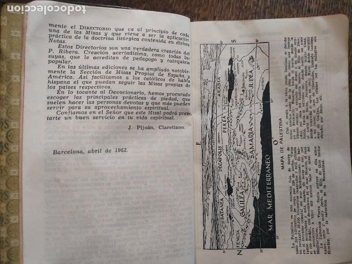 Libros de segunda mano: Misal diario y devocionario 1962 - Foto 8
