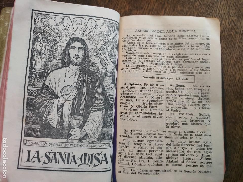 Libros de segunda mano: Misal diario y devocionario 1962 - Foto 10