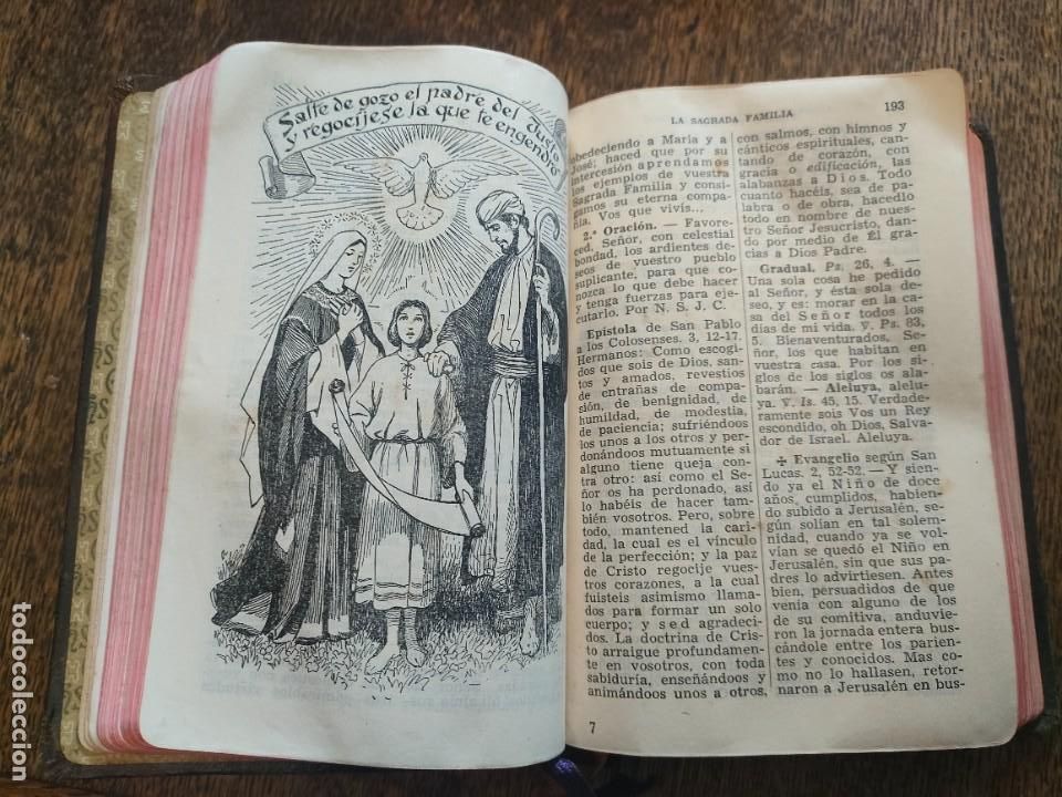 Libros de segunda mano: Misal diario y devocionario 1962 - Foto 12