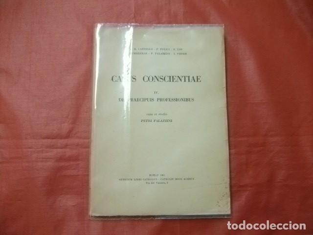 Gebrauchte B&uuml;cher: CASUS CONSCIENTIAE IV. DE PRAECIPUIS PROFESSIONIBUS