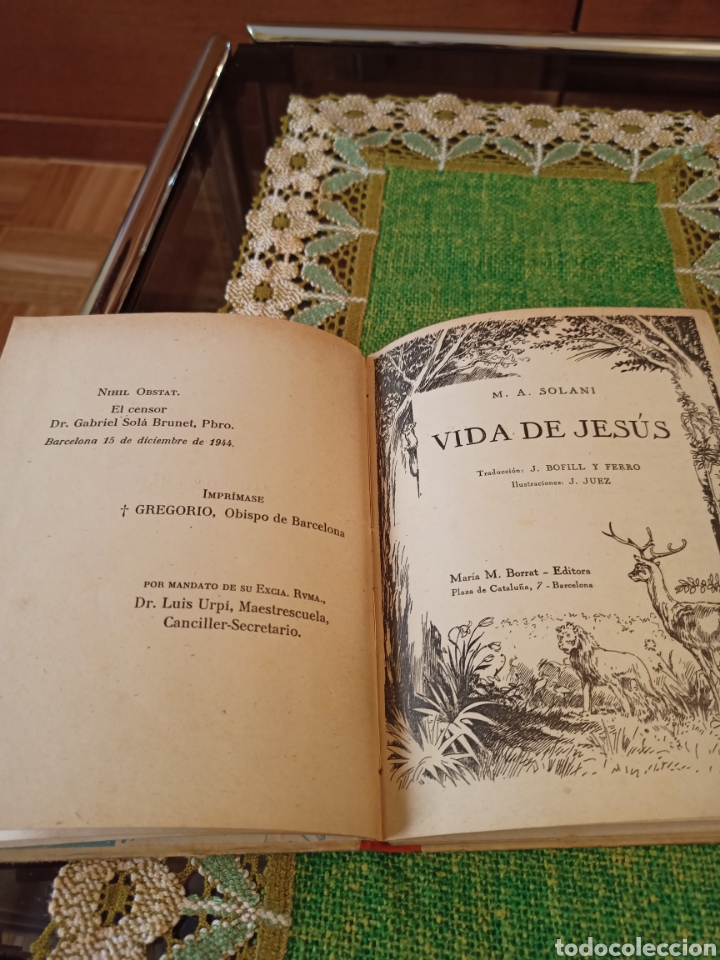 Libros de segunda mano: Libro Vida de Jes&uacute;s.Traduccion J.Bofilly Ferro. - Foto 3
