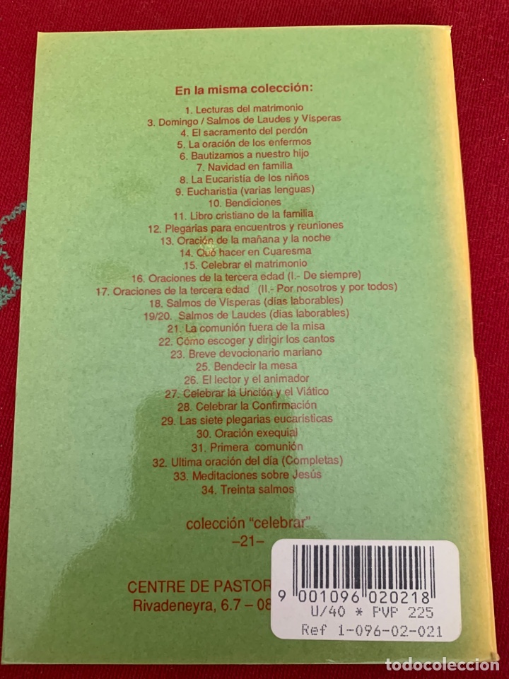 Libros de segunda mano: La comuni&oacute;n fuera de la misa. Josep Lligadas. - Foto 2