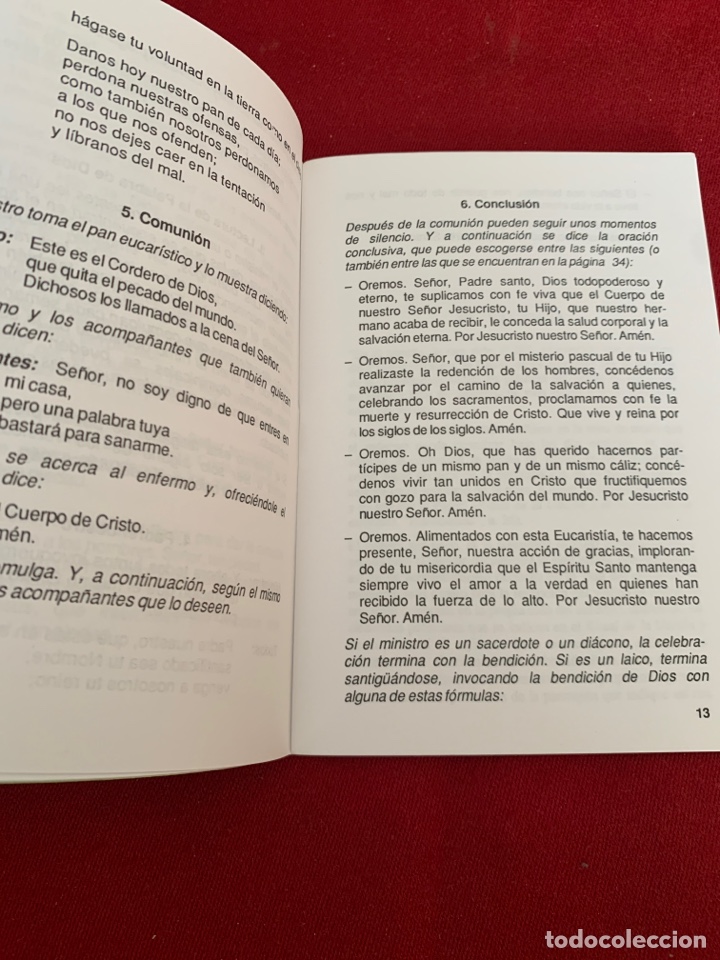 Libros de segunda mano: La comuni&oacute;n fuera de la misa. Josep Lligadas. - Foto 4
