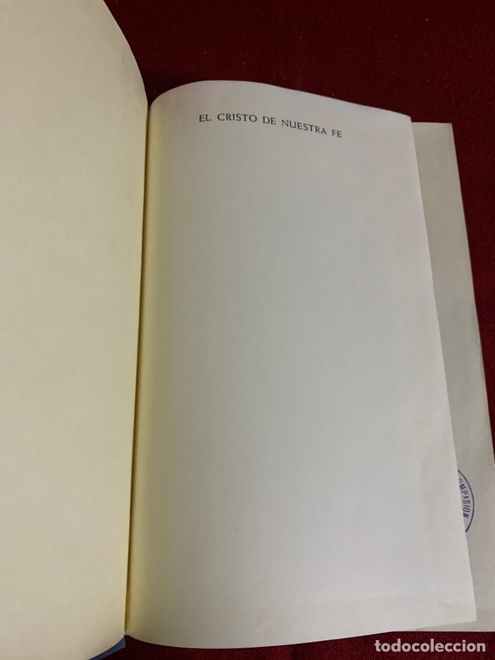 Libros de segunda mano: El Cristo de nuestra fe. Karl Adam. - Foto 5