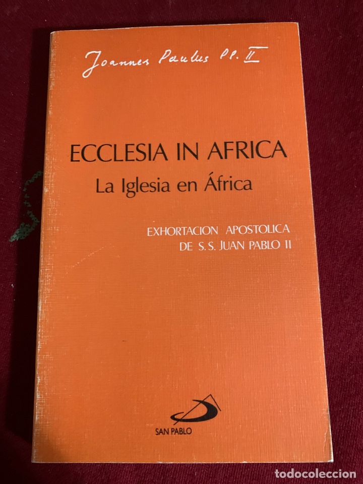 Libri di seconda mano: Ecclesia in Africa (La iglesia en &Aacute;frica).