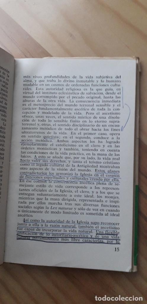 Libros de segunda mano: EL PROTESTANTISMO Y EL MUNDO MODERNO - E. TROELTSCH - Foto 3