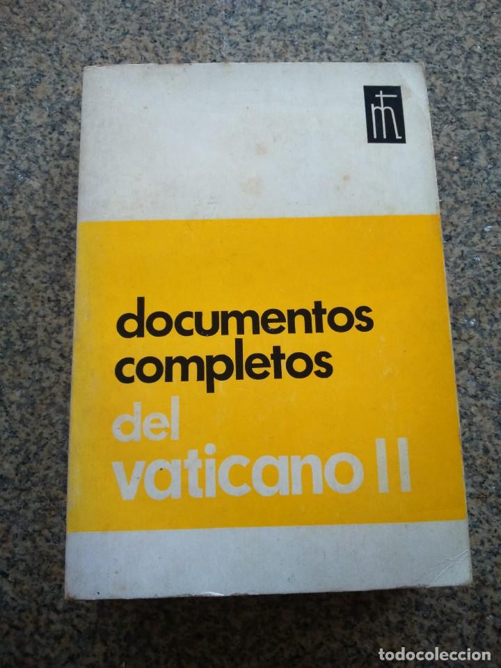 Libros de segunda mano: DOCUMENTOS COMPLETOS DEL VATICANO II -- 1965 -- - Foto 1