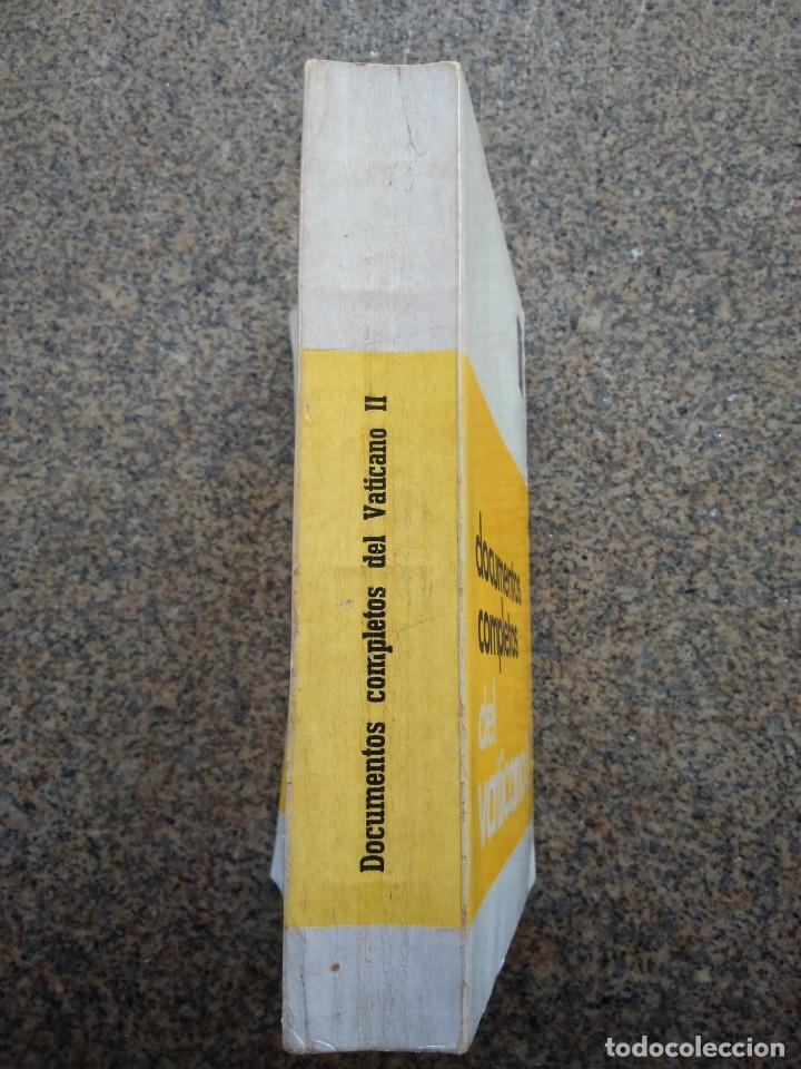 Libros de segunda mano: DOCUMENTOS COMPLETOS DEL VATICANO II -- 1965 -- - Foto 3