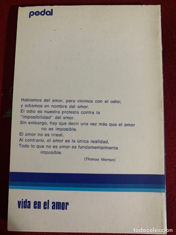 Libros de segunda mano: Vida en el amor. Ernesto Cardenal. - Foto 2