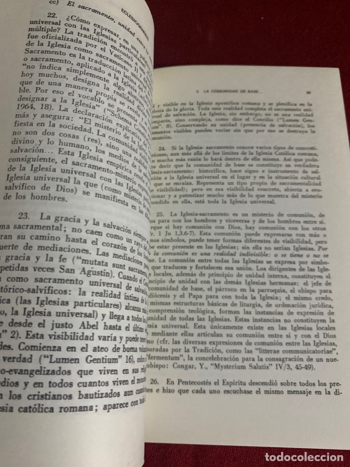 Libros de segunda mano: Eclesiog&eacute;nesis. Las comunidades tema se reinventan la Iglesia. Leonardo Boff. - Foto 9